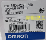 E5CN-C2MT-500 100-240VAC E5CNC2MT500  Omron Temperature Controller